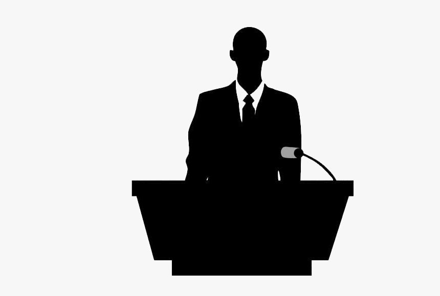 Person At Podium Clipart, HD Png Download