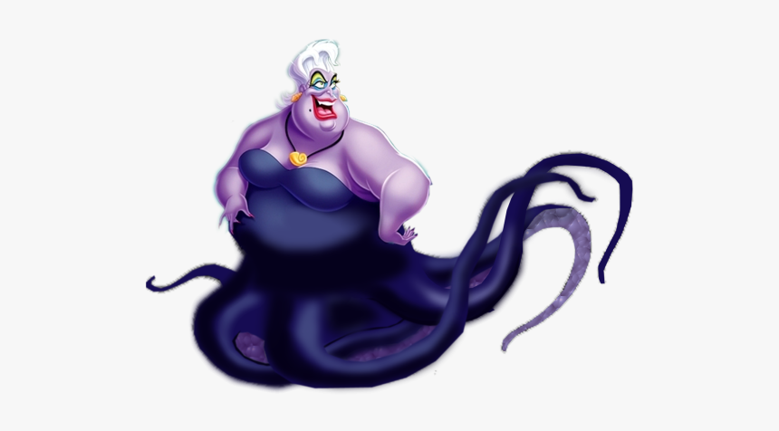 Ursula With Her Legs - Little Mermaid Ursula Png, Transparent Png