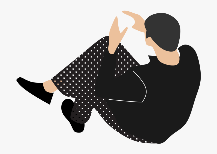 Png People Above Sitting , Png Download - People From Above Png, Transparent Png