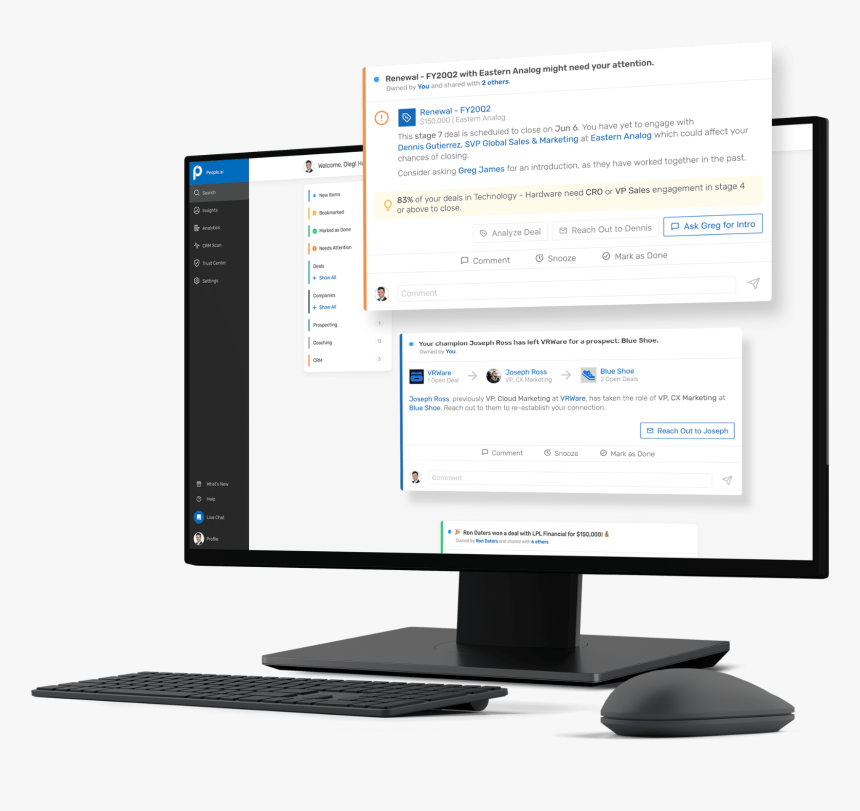 Desktop Computer - Computer Monitor, HD Png Download