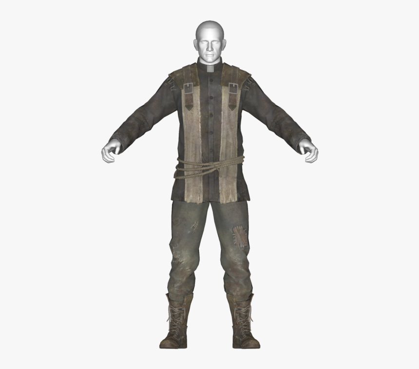 Fallout 76 Pastor Vestments, HD Png Download