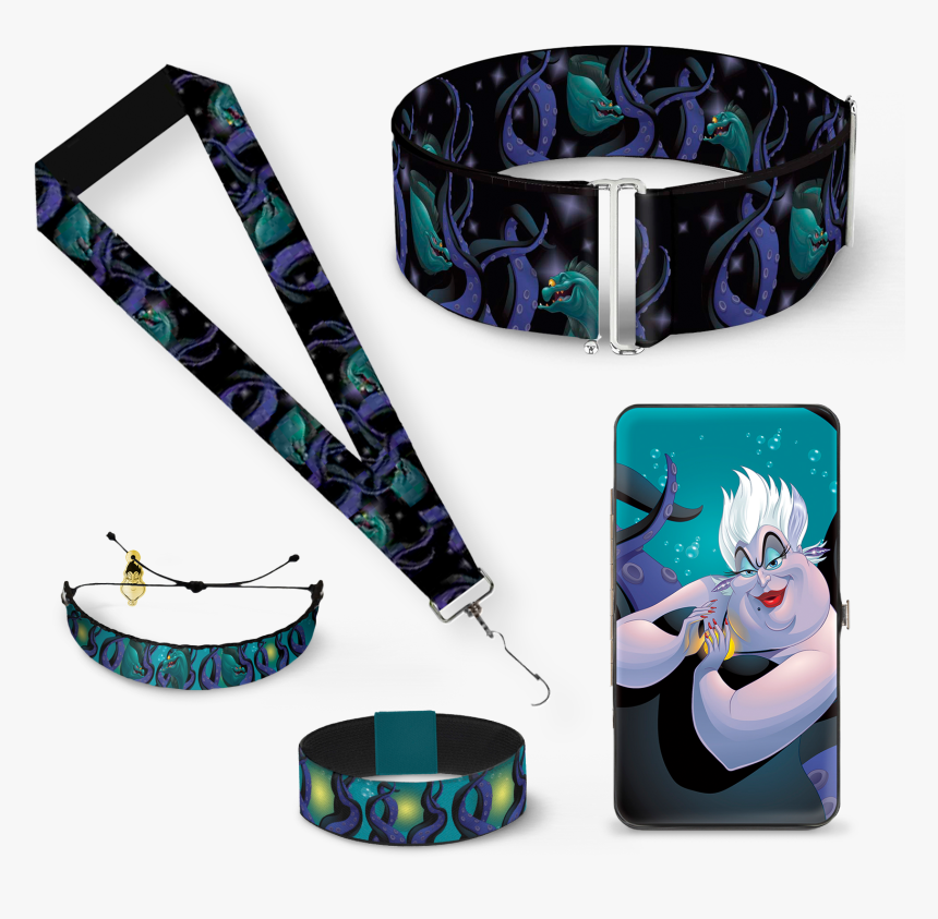 Transparent Ursula Png - Flotsam And Jetsam Disney Belt, Png Download