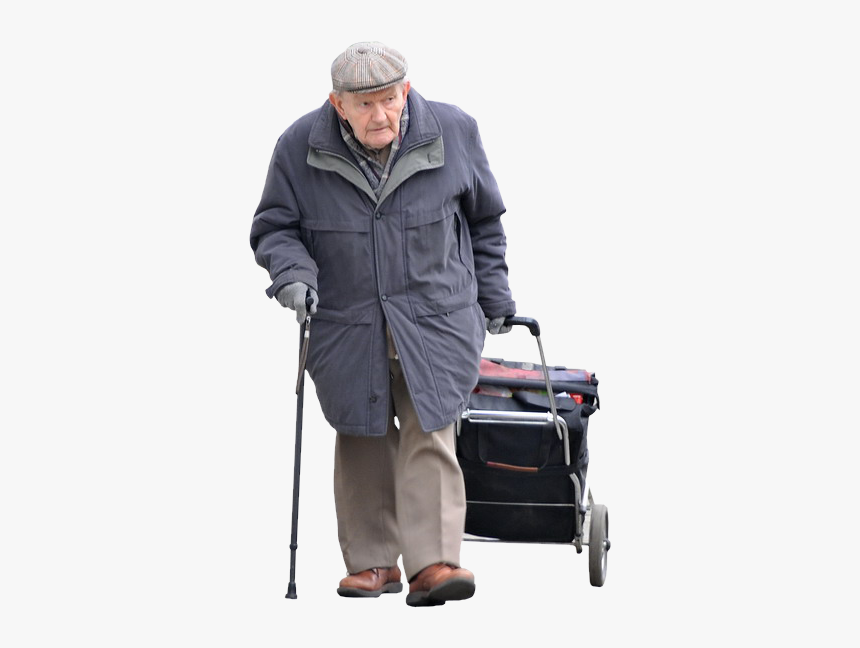 Old Person Png - 2 Men Same Age, Transparent Png