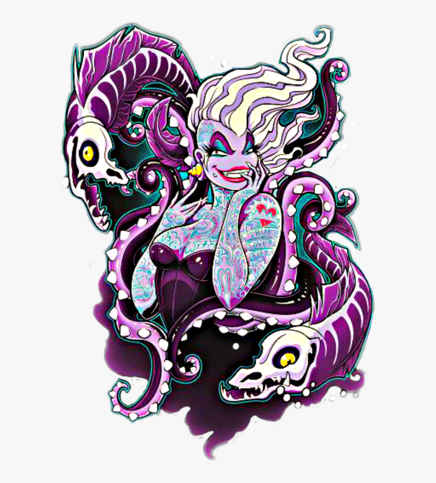 Transparent Ursula Clipart - Disney Ursula Pin Up, HD Png Download