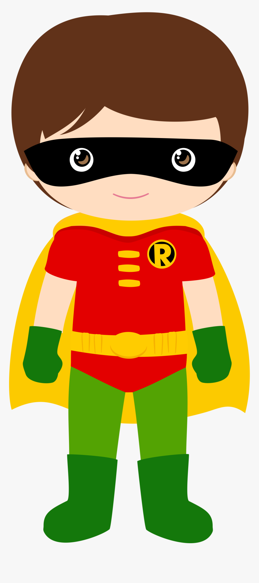 Pin By Ursula Monteverde On Batman Batman, Clip Art - Robin Batman Clipart, HD Png Download