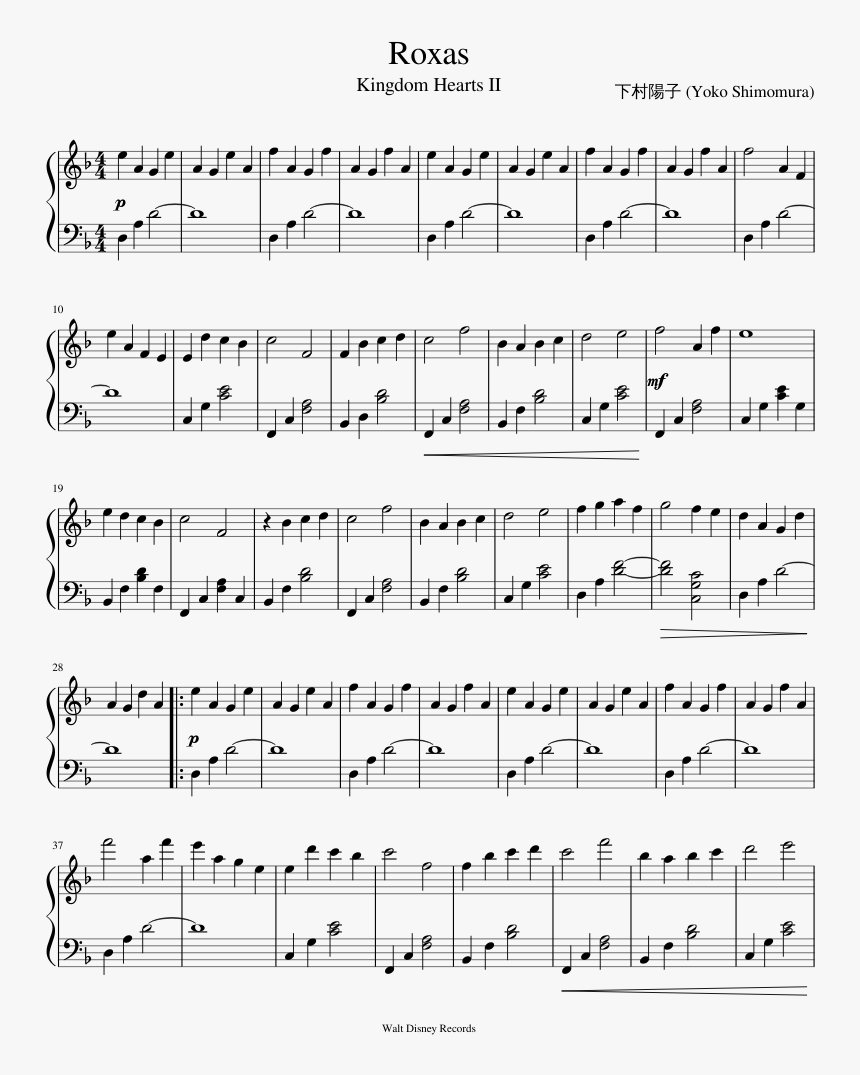 Deadmau5 Strobe Piano Score, HD Png Download