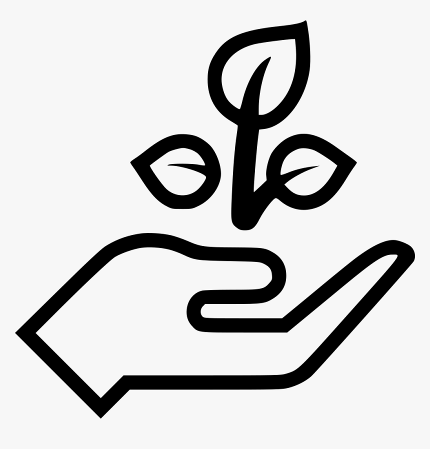 Hand Seedling Plant Grow - Growing Plant Icon Png, Transparent Png