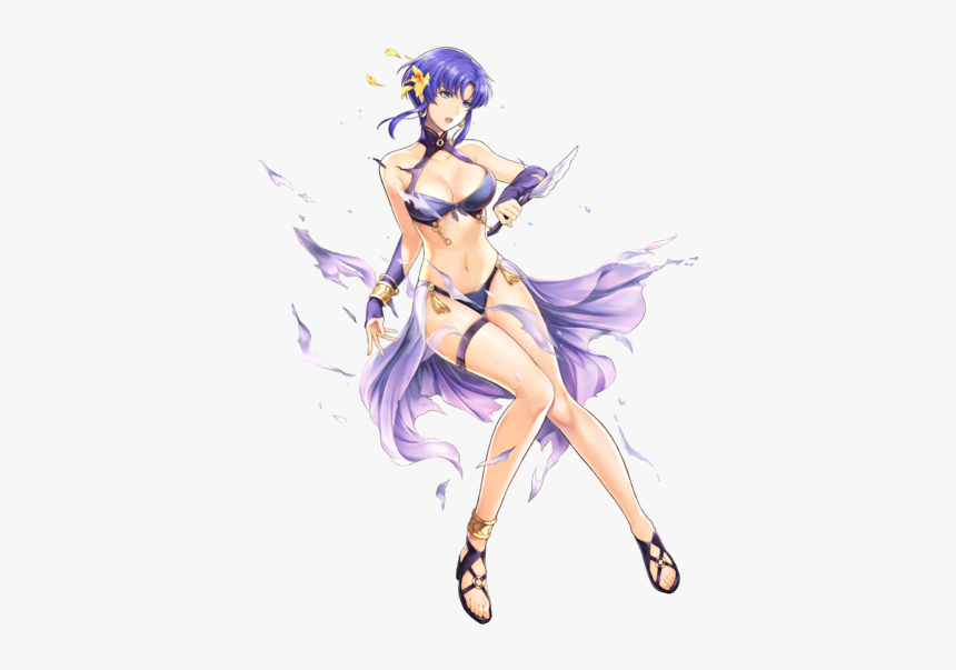 Ursula Clear-blue Crow Btlface D - Fire Emblem Heroes Summer Ursula, HD Png Download