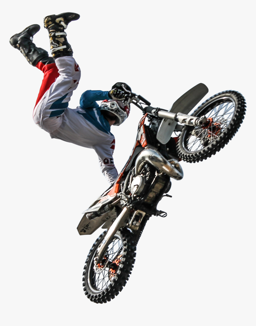 Transparent Dirtbike Png - Dirt Bike Jump Png, Png Download