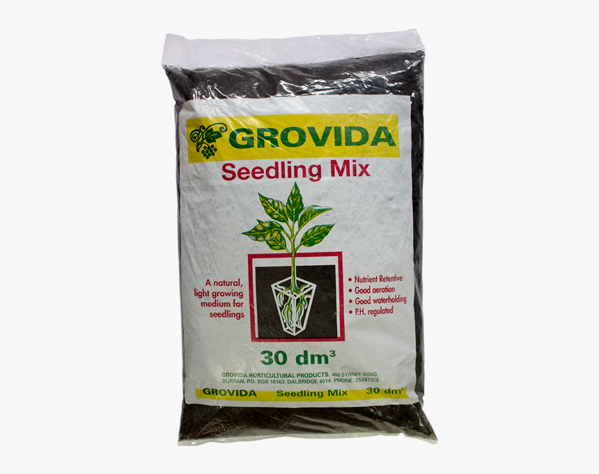 Grovida Seedling Mix 30dm3 - Natural Foods, HD Png Download