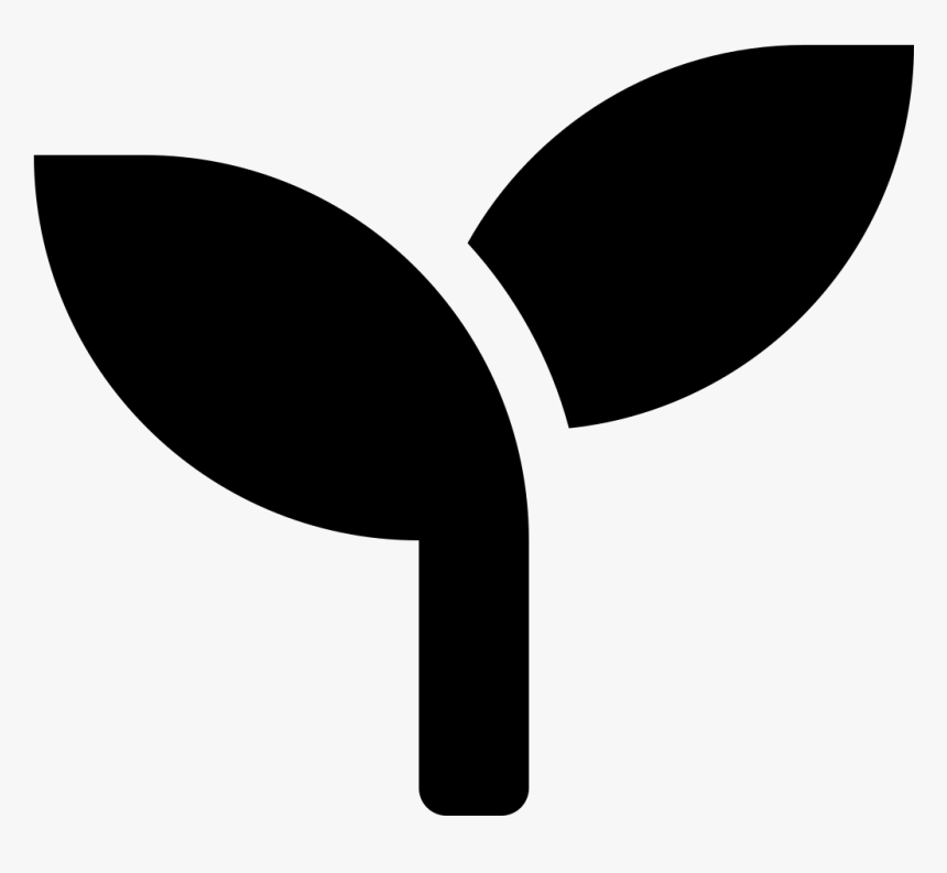 Font Awesome 5 Solid Seedling - Seedling Icon, HD Png Download