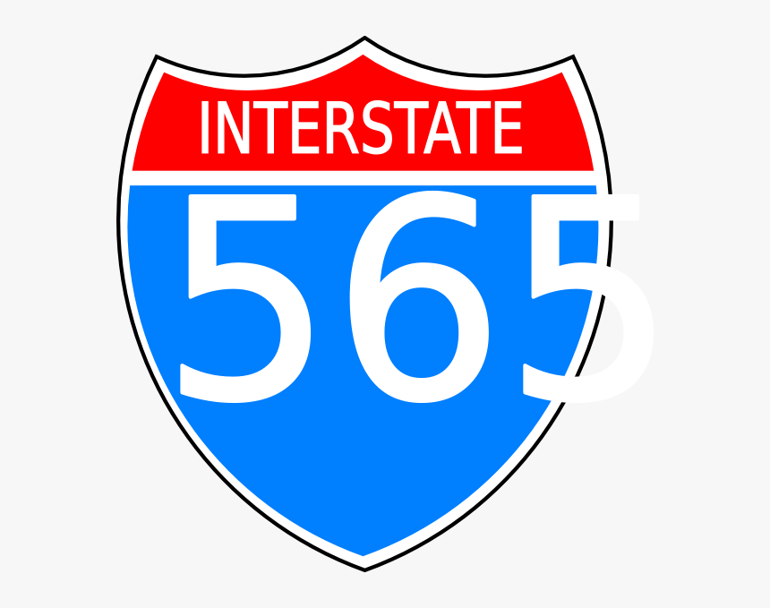 Interstate 565 Sign Svg Clip Arts - Interstate 80 Clipart, HD Png Download