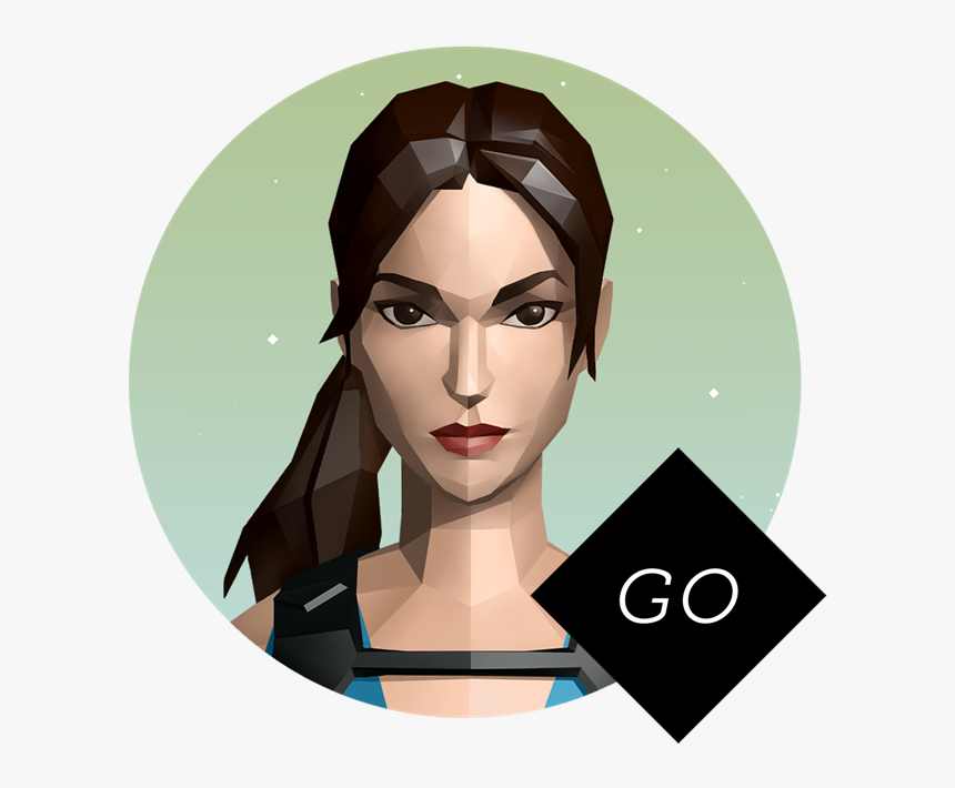 Lara Croft Go Icon, HD Png Download