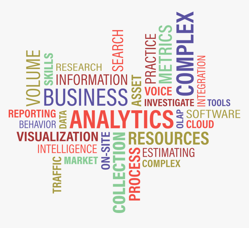 Data Analytics Word Cloud, HD Png Download