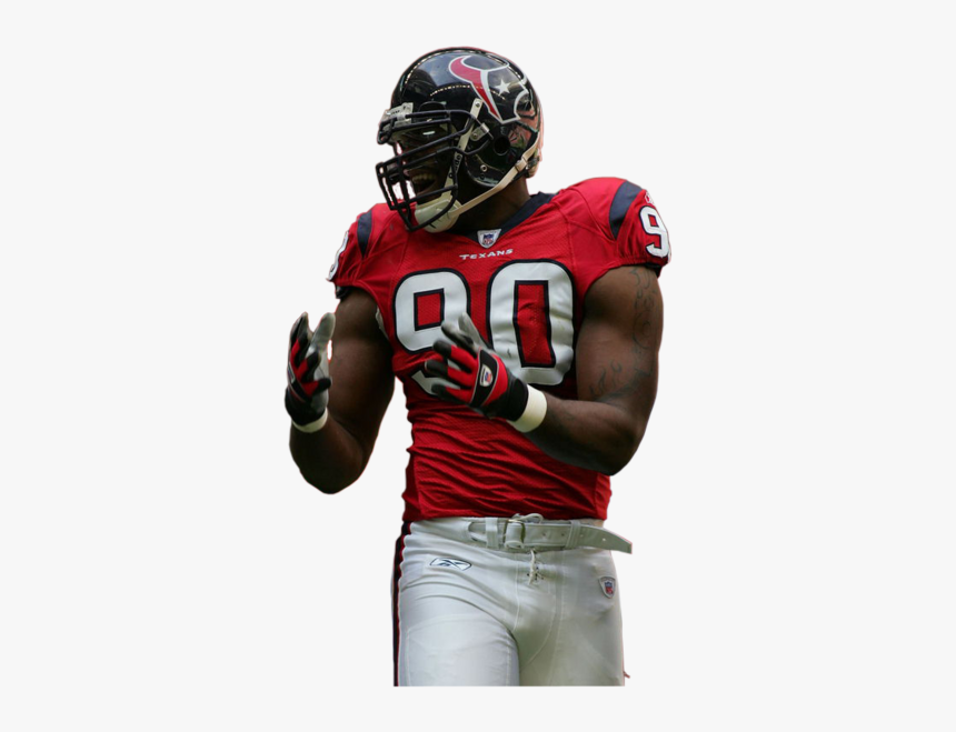 Mario Williams Of The Houston Texans - Texan Player Png, Transparent Png