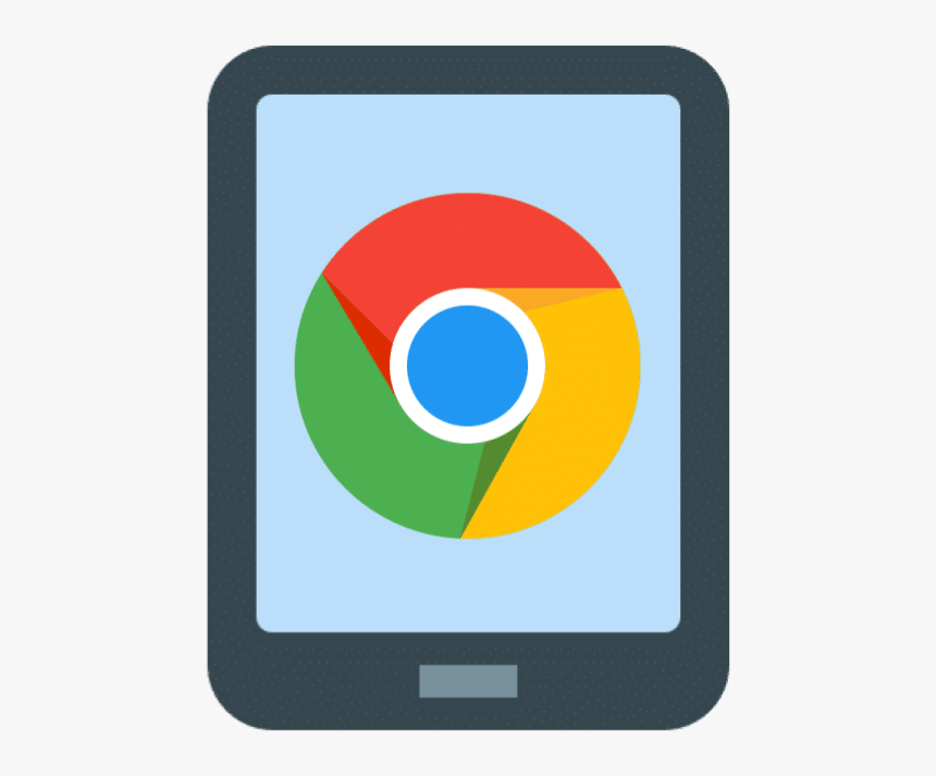 Chrome Tablet - Circle, HD Png Download
