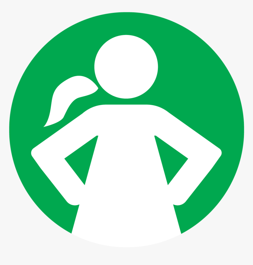 Outcomes Senseofself - Girl Scout Icon, HD Png Download