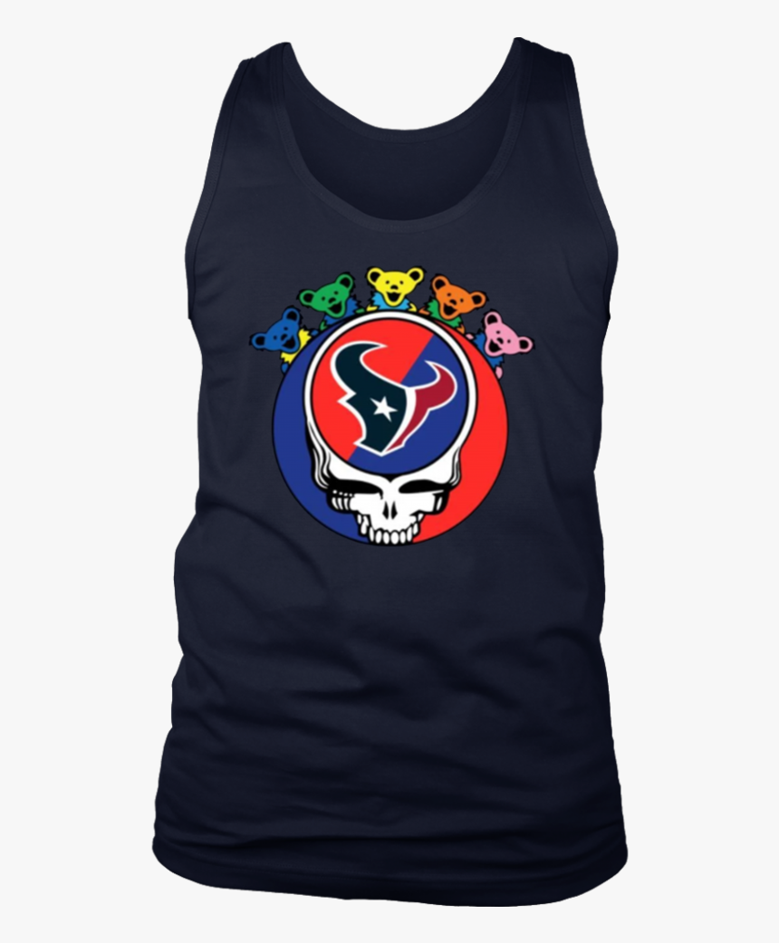 Grateful Dead Mixed With Houston Texans T-shirt Cool - T-shirt, HD Png Download