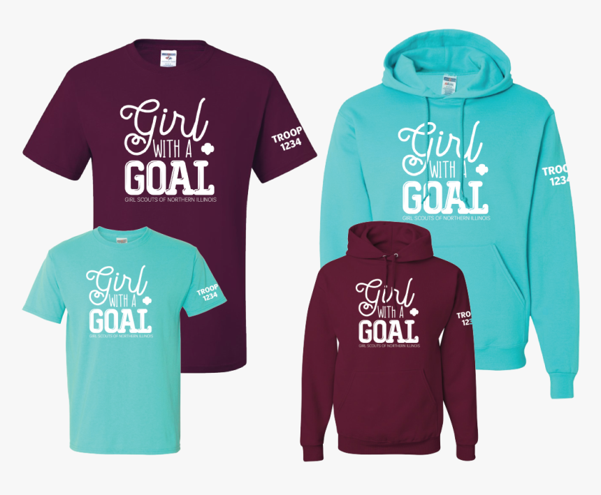 Trooptshirts - Girl Scout Shirts Cadette, HD Png Download
