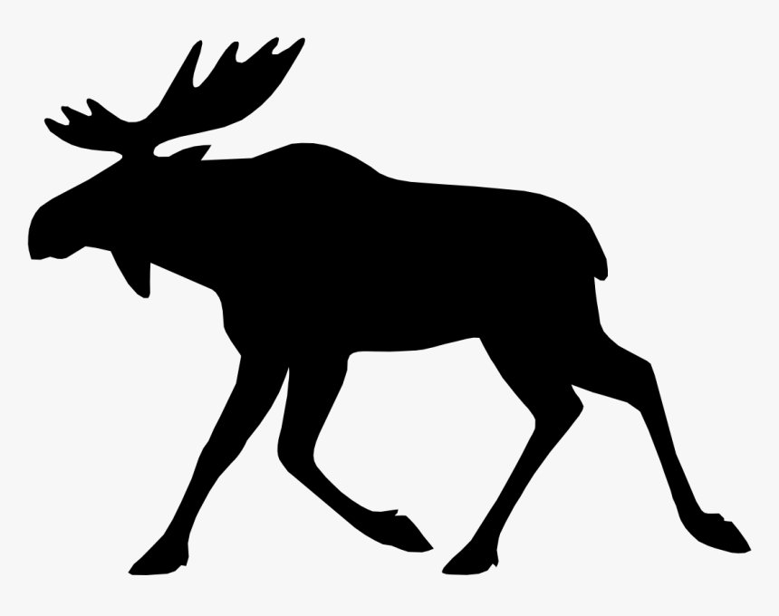 Moose Elk Deer Bear - Moose Icon, HD Png Download