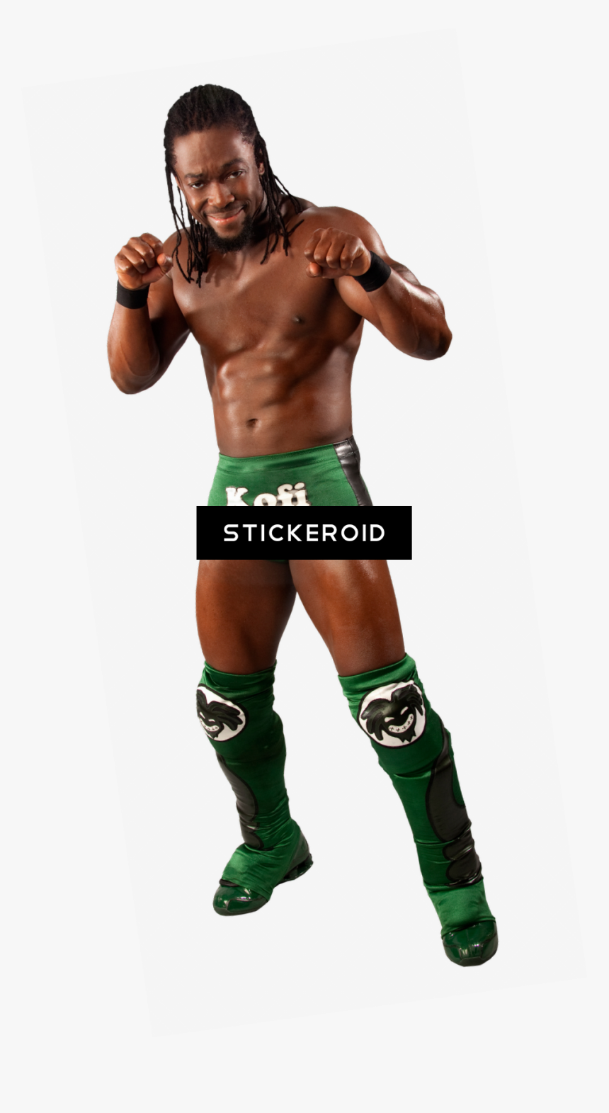 Kofi Kingston Wrestler Wwe - Kofi Kingston Png Old, Transparent Png