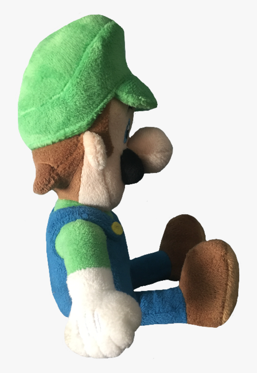 #luigi #luigiplush #freetoedit - Stuffed Toy, HD Png Download