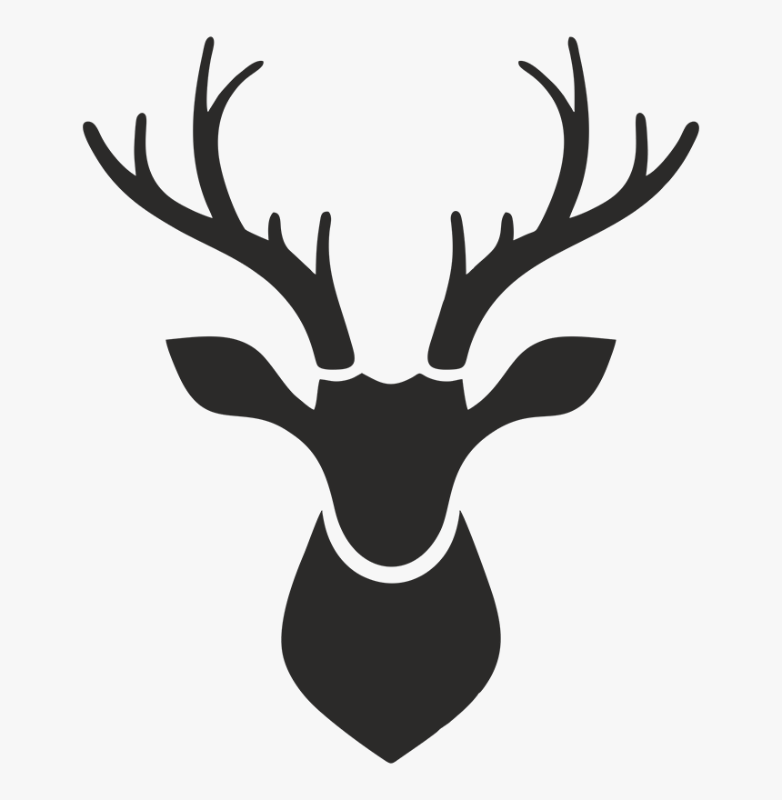 Reindeer Moose Vector Graphics Stencil - Fall Sayings Clipart Black And White, HD Png Download