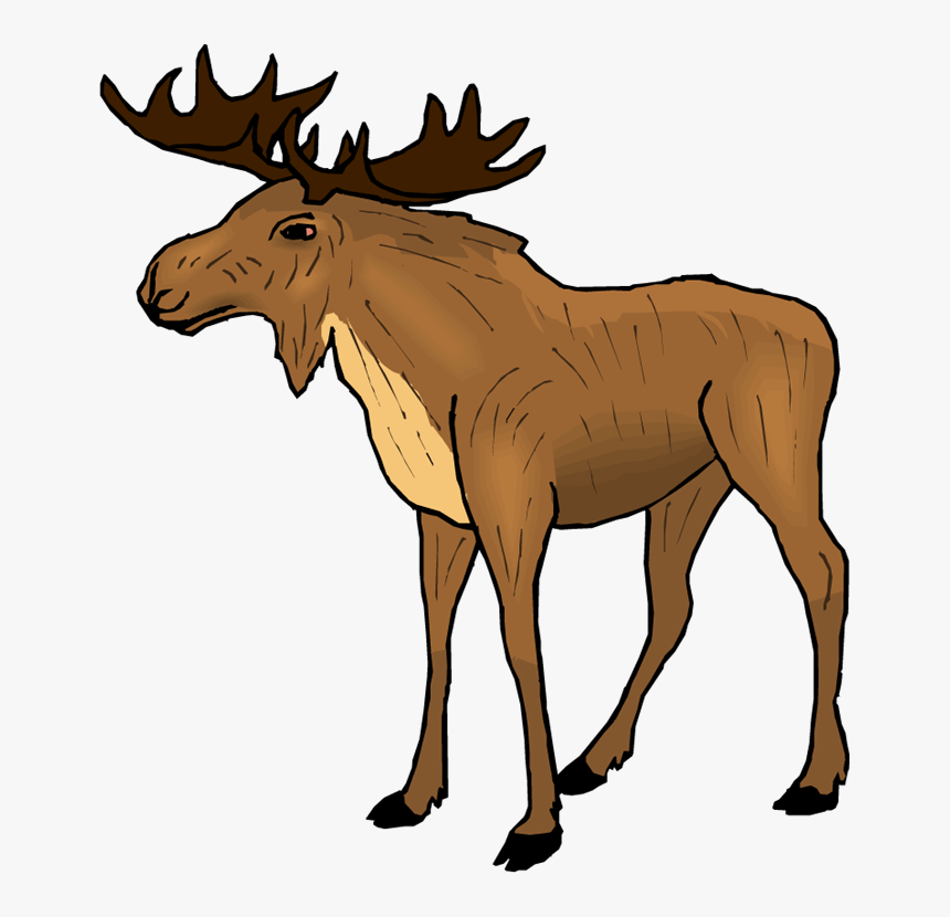 Moose Clipart Kid - Moose Clipart Png, Transparent Png