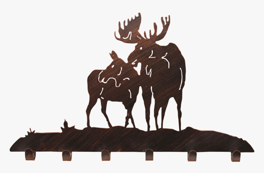 Iron Moose Coat Rack, HD Png Download