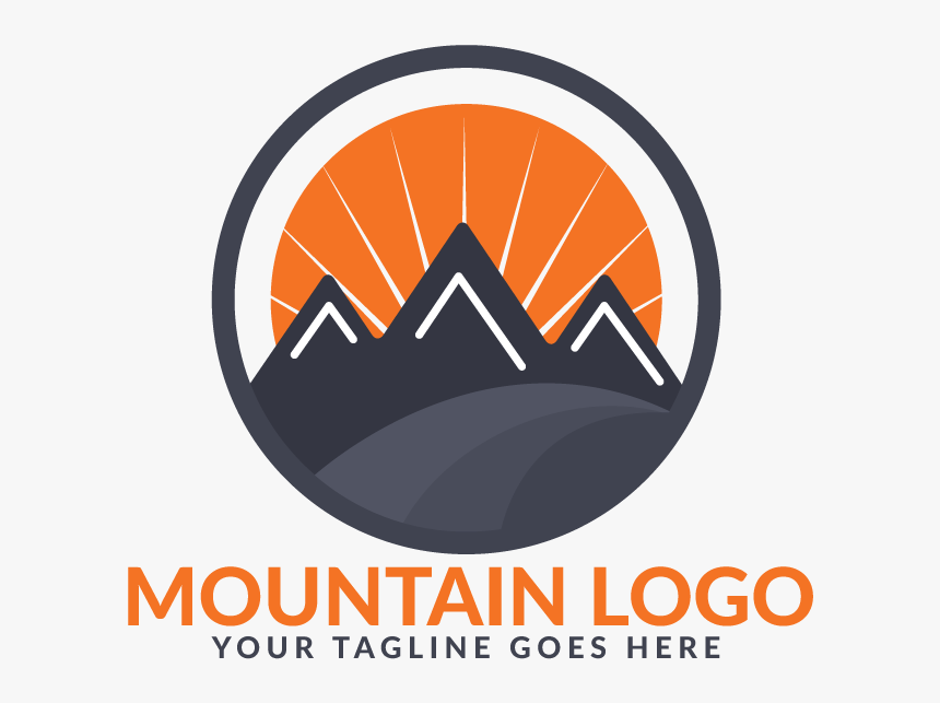 Mountain Logo Design - Flame, HD Png Download