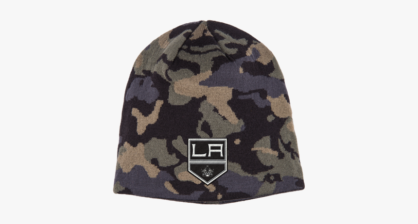La Kings Camo Primary Logo Beanie - Los Angeles Kings, HD Png Download