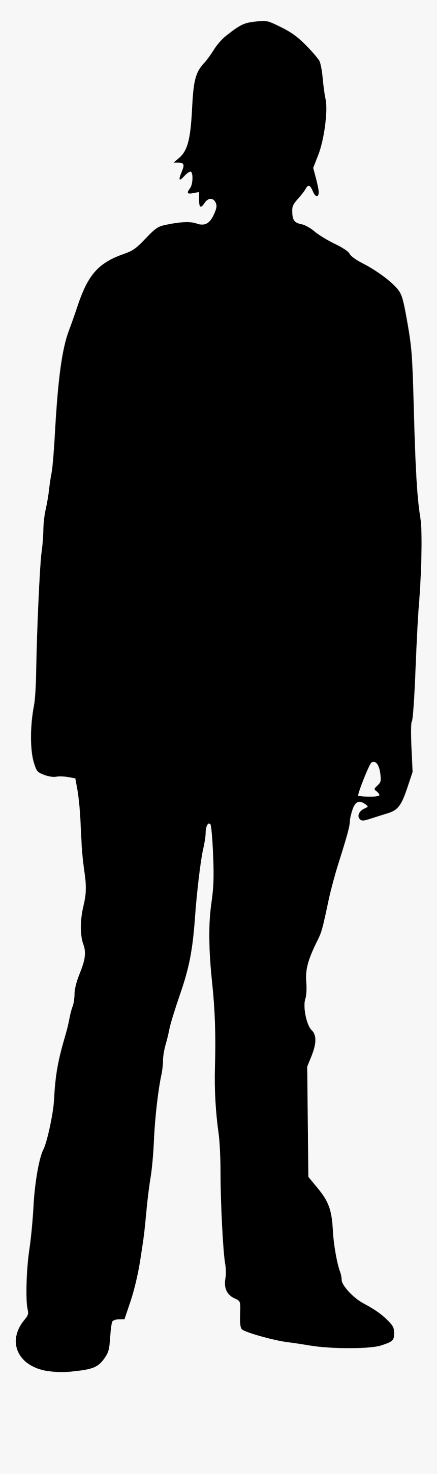 Silueta Hombre Png , Png Download - Woman Silhouette Short Hair, Transparent Png