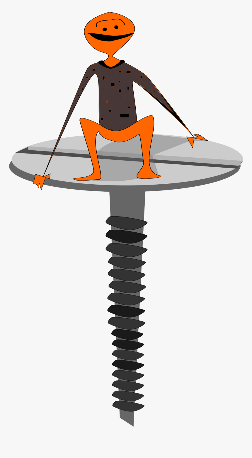 Hombre Tirafondo Sonrie, HD Png Download