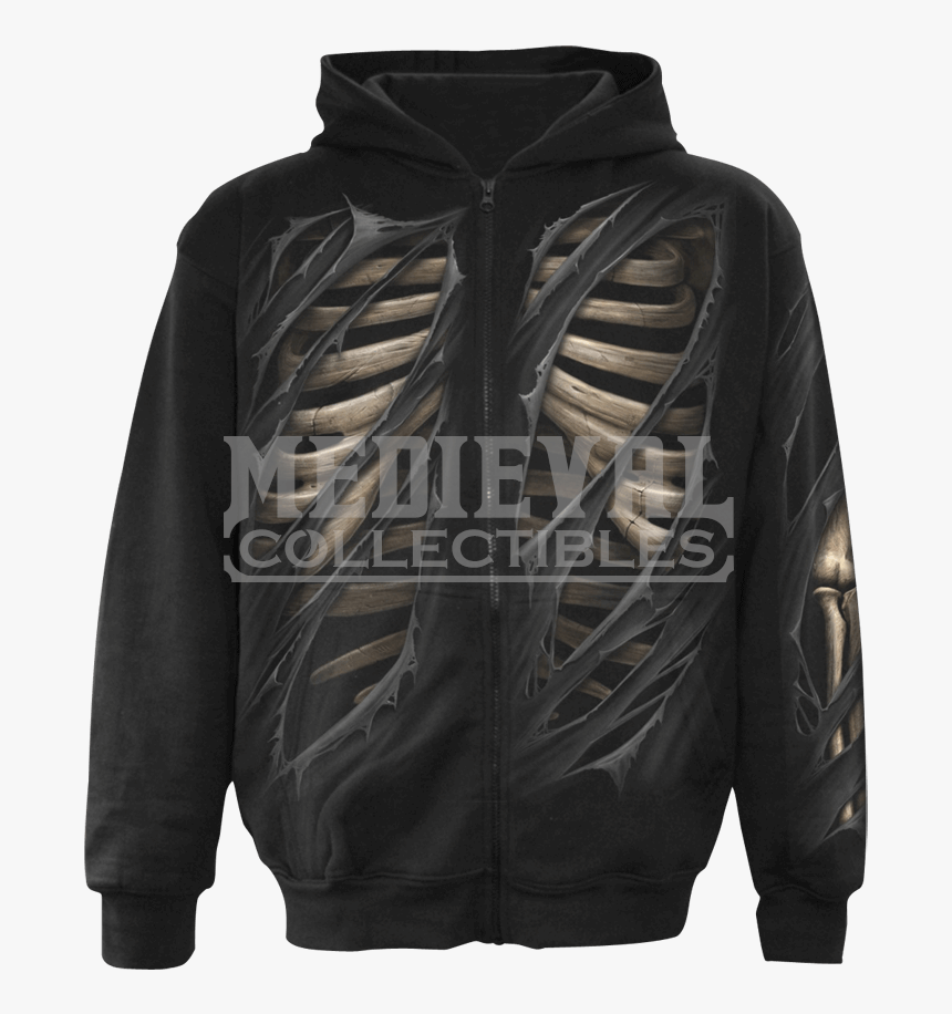 Capucha Con Cremallera De Spiral - Hoodie, HD Png Download