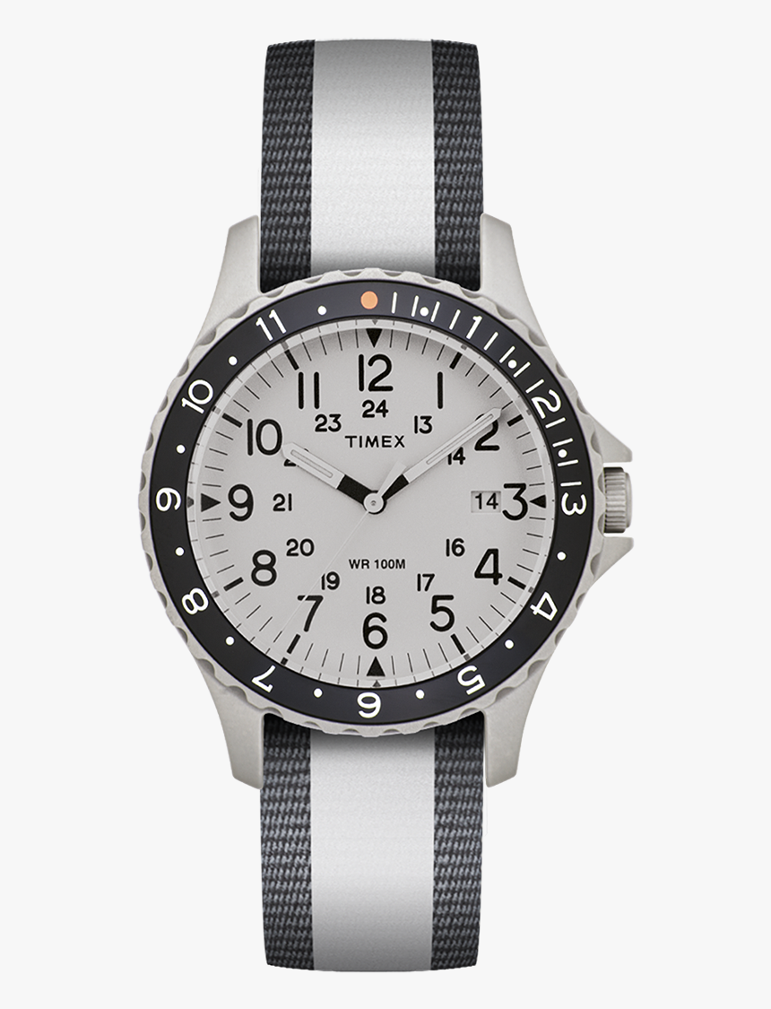 Navi Ocean 38mm Reversible Fabric Strap Watch Large - Timex Navi Ocean, HD Png Download