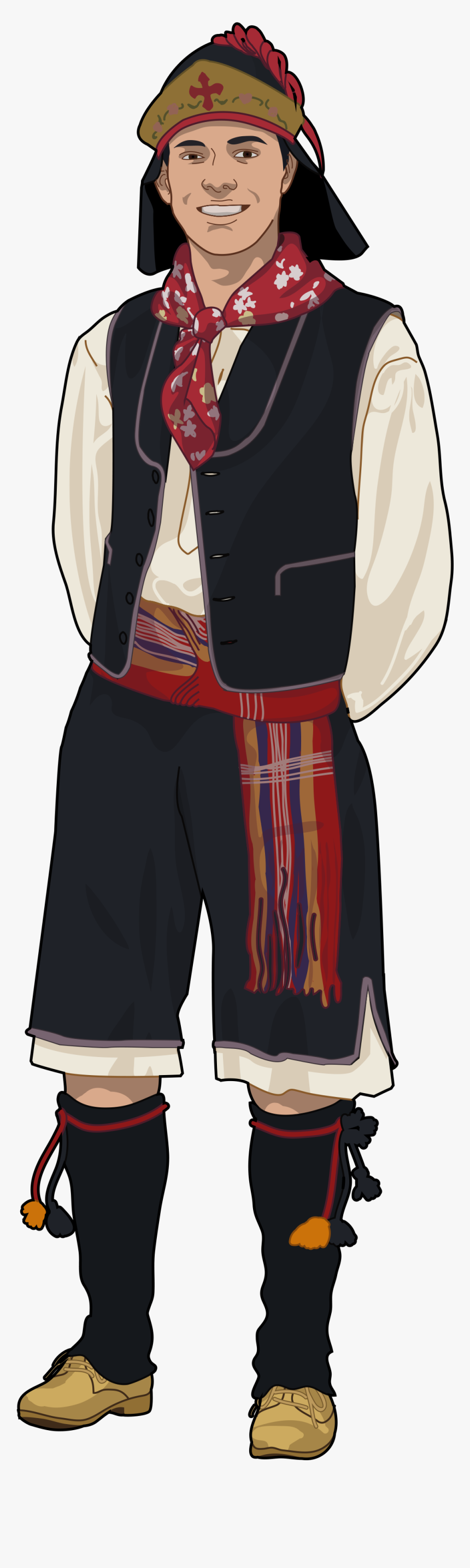 Traje Tipico De Lanzarote, HD Png Download