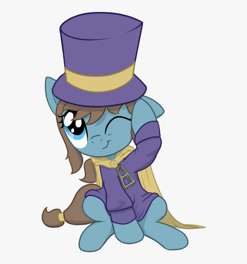 A Hat In Time, Artist Needed, Cape, Clothes, Cute, - Hat In Time Crossover Mlp, HD Png Download