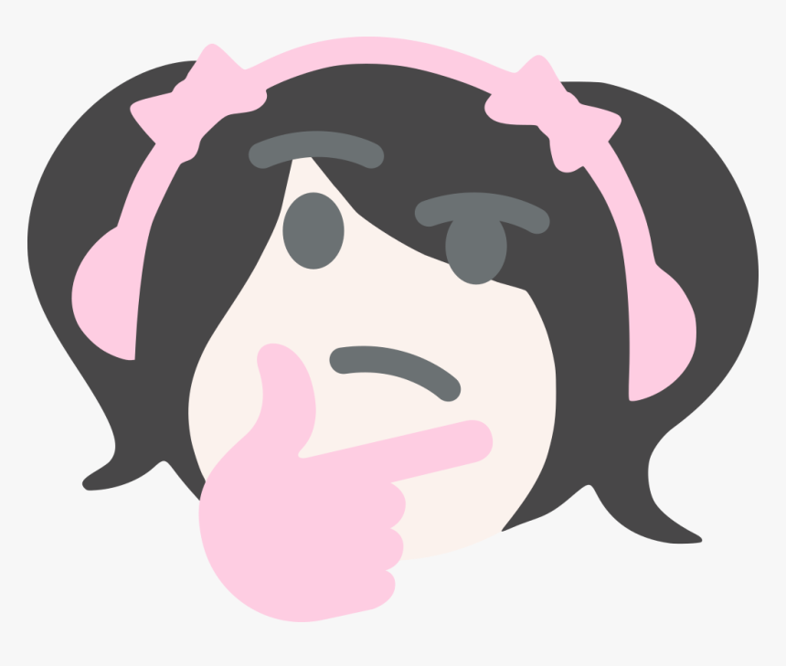 Hit Or Miss Thinking Emoji, HD Png Download