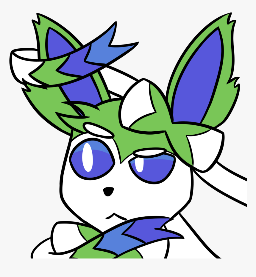 Sylveon Oc Think Emoji - Sylveon Think Emoji, HD Png Download