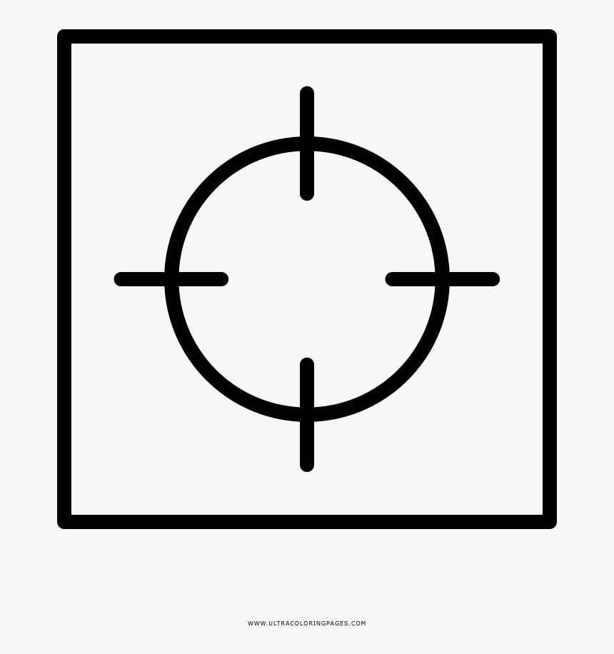 Focus Coloring Page, HD Png Download