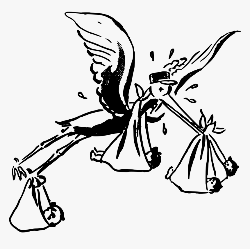 Tired Stork, HD Png Download