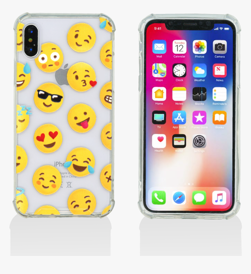 Iphone X/10/xs Mm Opal Art Series Emoji - Iphone X No Bezel, HD Png Download
