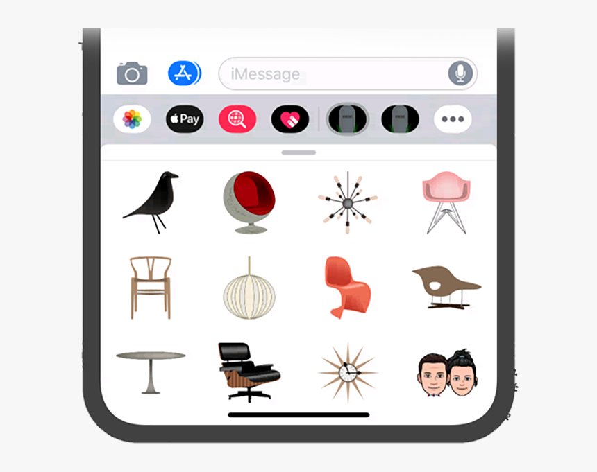 Mid Century Emojis, HD Png Download