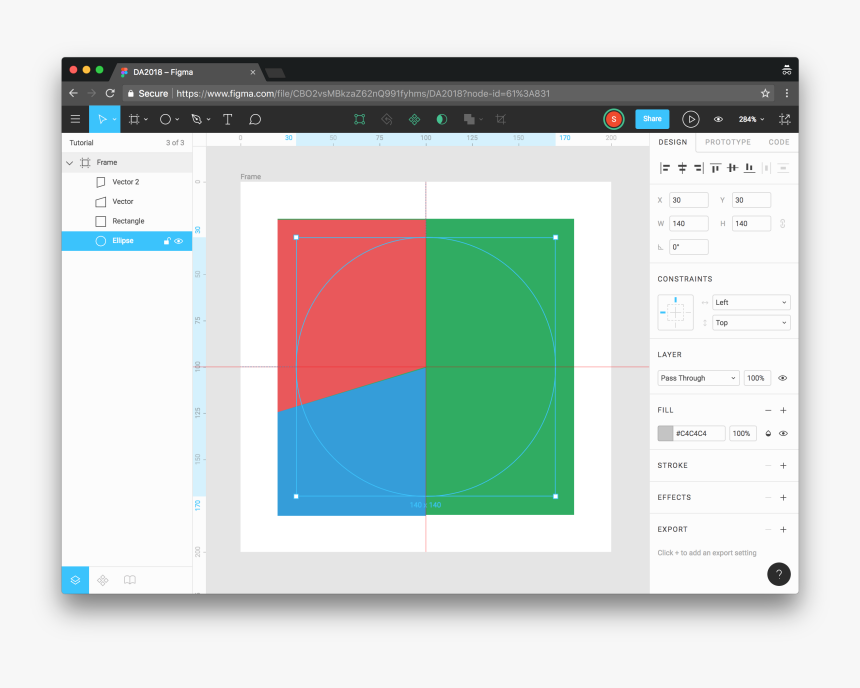 Transparent Simple Frame Vector Png - Pie Chart In Figma, Png Download