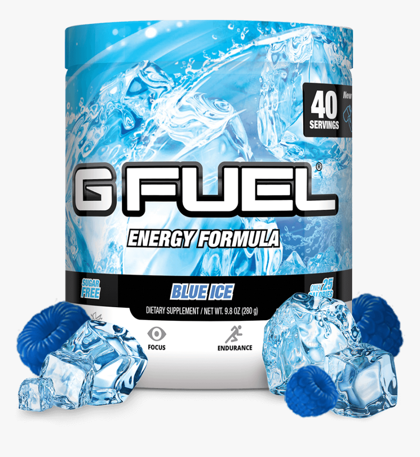 Blue Ice - G Fuel Blue, HD Png Download