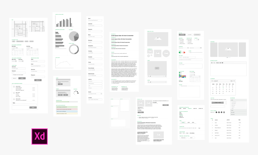 Clip Art Kit For Xd Freebies, HD Png Download