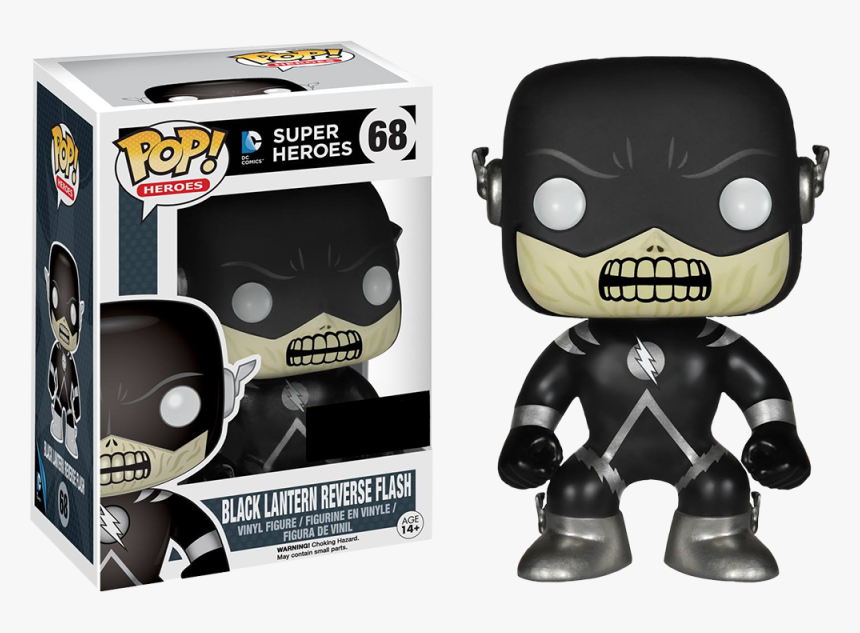 Black Lantern Reverse Flash Funko Pop, HD Png Download