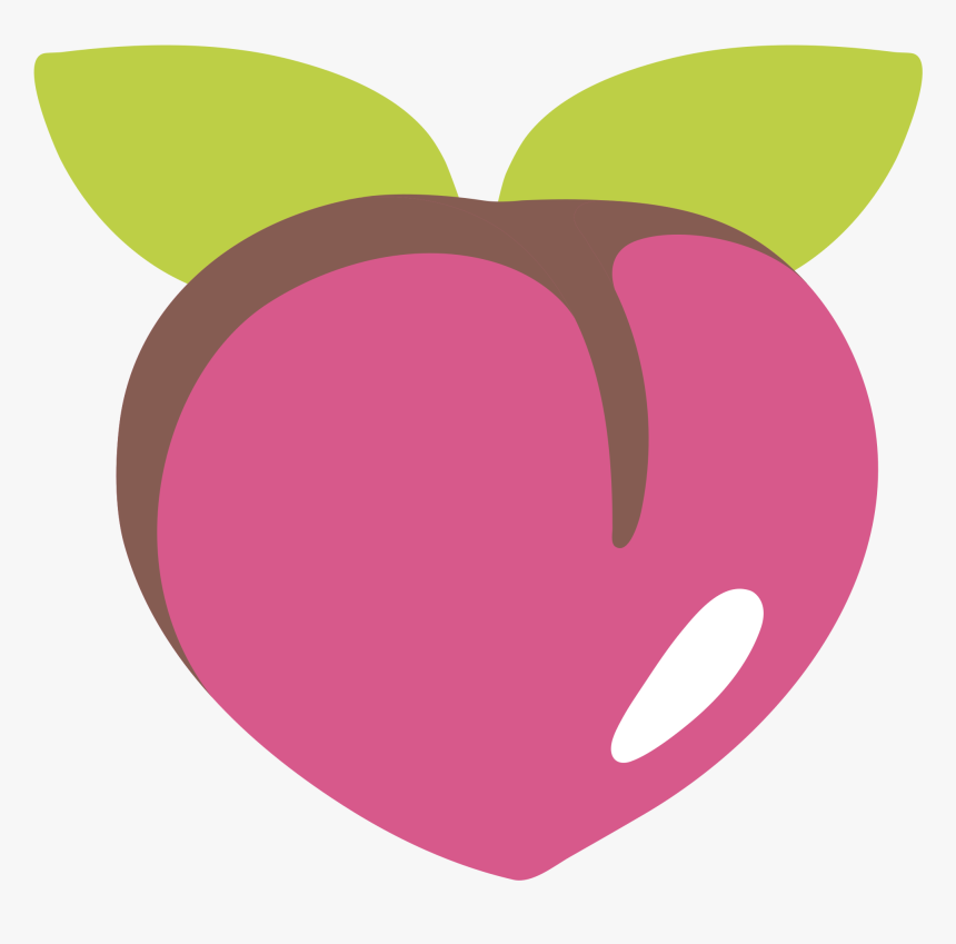 19 Vector Peach Svg Huge Freebie Download For Powerpoint - Purple Peach Emoji, HD Png Download