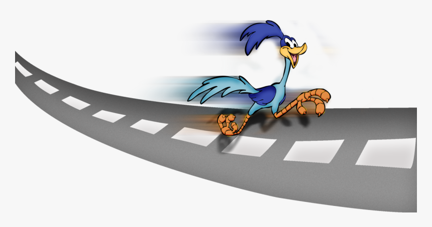 Road Runner Png - Road Runner Road Png, Transparent Png