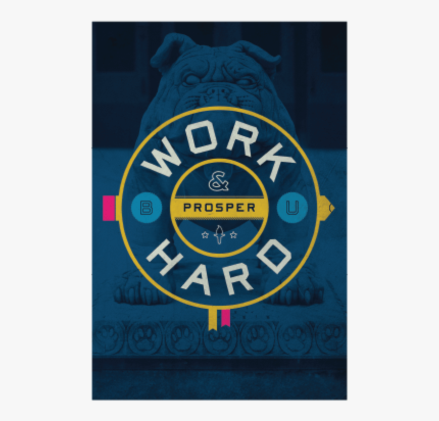 Work Hard And Prosper - Emblem, HD Png Download